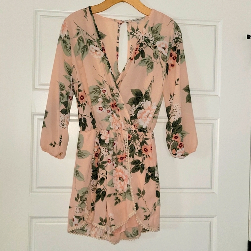 Charlotte Russe Floral Romper